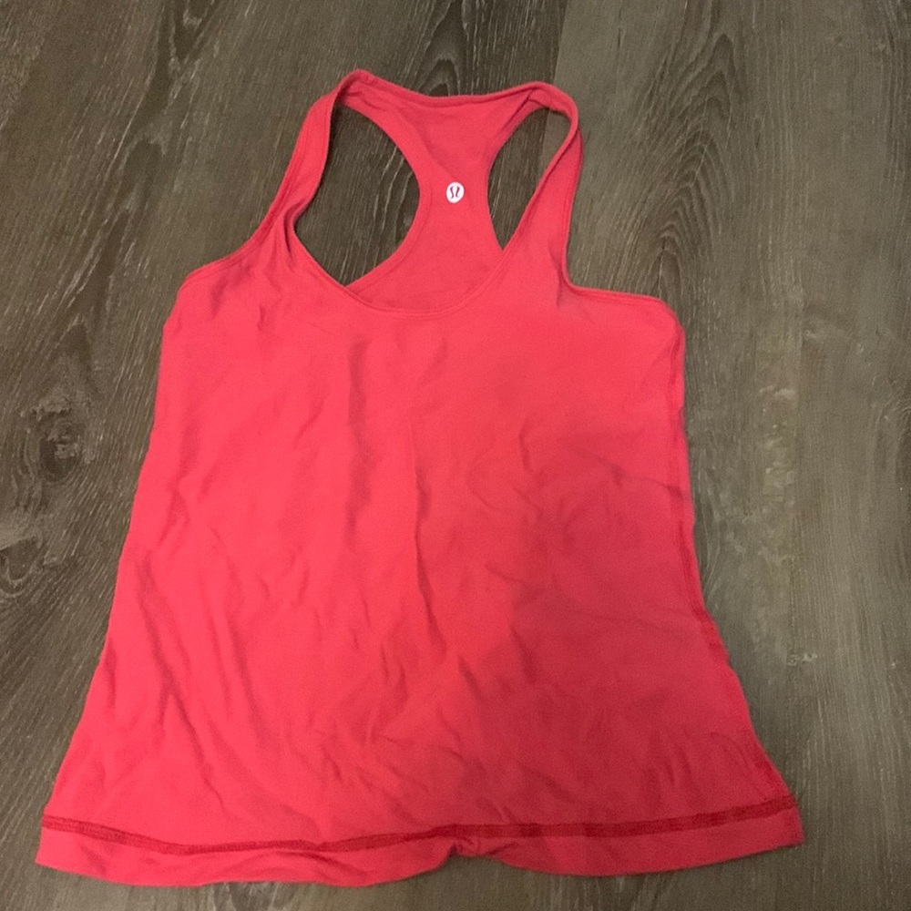 Lululemon fuck a racer back tank top